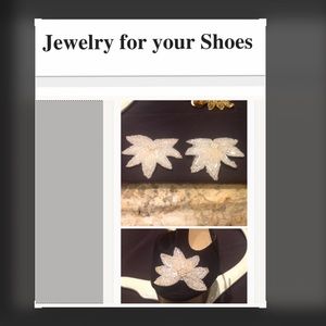 Bridal Shoe Jewelry Clips SEQWF-01